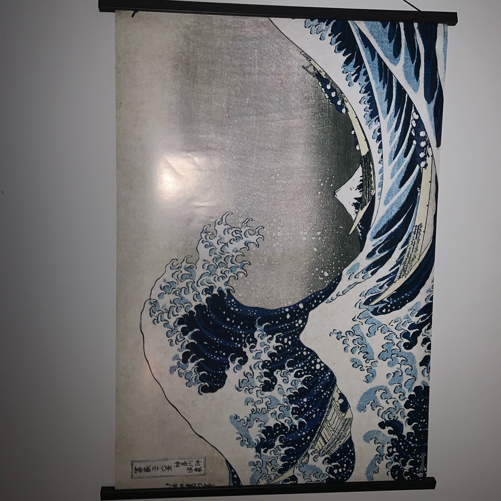 🤎24/36 Under the Wave off Kanagawa poster🤎